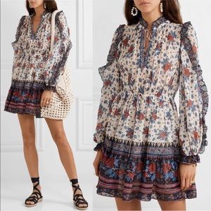 Ulla Johnson Dani Mini Dress in Pristine